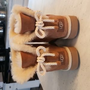 Authentic Selene Rope Bow Uggs